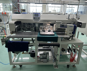 For Fully <b>Automatic</b> Pocket Setter Industrial <b>Sewing</b> <b>Machine</b> No-Iron Patch for Jeans & Shirts - Product Image 2