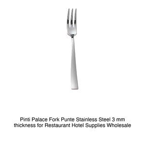 Pinti Palace 3-Prong <b>Fork</b> 18/10 Stainless Steel, 3 mm Thick Pintinox - Product Image 2