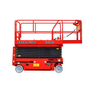 Piattaforma di Lavoro Cingolata 4-14M, Sollevatore a Forbice Industriale, Piattaforma di Sollevamento Aerea Mobile Elettroidraulica - Product Image 6