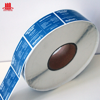 Rouleau adhésif d'autocollants d'étiquette de logo en papier imperméable à l'eau impression personnalisée autocollants de voiture autocollants 3D OEM