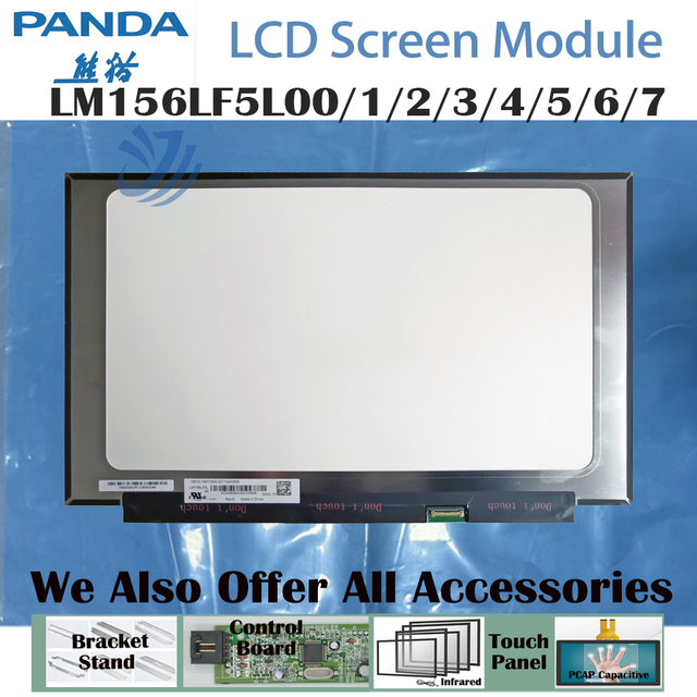 15.6" 60Hz 1920*1080,16:9 FHD 250Cd/m 1000:1, 66% SRGB No Touch 30-Pins Laptop LCD Screen LM156LF5L00/1/2/3/4/5/6/7
