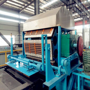Máquina para Bandejas de Huevos de Pulpa de Papel a Pequeña Escala con Motor y Caja de Cambios, 380V, Capacidad de 2000 Piezas/h para Negocios - Product Image 2