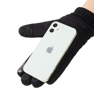 Wholesale Fashion Design Pig Skin Warm Waterproof Sports <b>Gloves</b> Outdoor <b>Driving</b> <b>Leather</b> <b>Gloves</b> for <b>Men</b> - Product Image 4