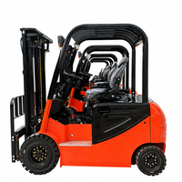 Chariot élévateur frigorifique électrique 2 tonnes à batterie lithium avec chauffage et refroidissement automatiques pour chambre froide et usine agroalimentaire
