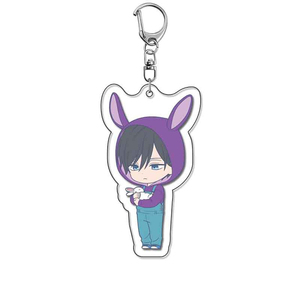 Porte-clés en acrylique Kawaii Mignon « <span class=keywords><strong>Mon</strong></span> <span class=keywords><strong>Histoire</strong></span> d'Amour avec Yamada-kun au niveau 999 », Breloque de sac à dos <span class=keywords><strong>Anime</strong></span>, Accessoires de porte-clés, Cadeau pour couple - Product Image 3