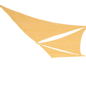 Nhiệm vụ nặng nề HDPE thương mại màu be ngoài trời UV kháng HDPE Sun Shade Sail - Product Image 1