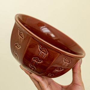 Nouveauté Vaisselle décorative arabe Vaisselle en céramique <span class=keywords><strong>orientale</strong></span> Porcelaine Bol pour la maison Cuisine pour servir la soupe, la salade et les aliments - Product Image 1