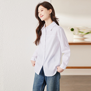 เสื้อชีฟองสีขาวสำหรับสาวออฟฟิศเสื้อลำลองแขนสั้นฤดูร้อนทอ5327<span class=keywords><strong>ล</strong></span>ายพื้น - Product Image 3