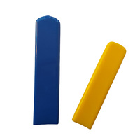 Capuchon d'extrémité flexible en caoutchouc plat spécifique aux vannes à boisseau sphérique, manchon antidérapant en PVC plastique, capuchon de protection