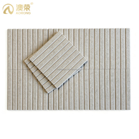 Petites commandes bienvenues - Panneaux acoustiques en fibre PET, dalles murales insonorisantes, style moderne brique pour studio à domicile ou bureau