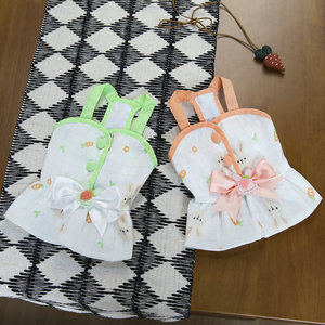 Gonna Estiva Stile Principessa Floreale <span class=keywords><strong>per</strong></span> Cuccioli e Coniglietti, <span class=keywords><strong>Abbigliamento</strong></span> Carino in Poliestere Stampato <span class=keywords><strong>per</strong></span> Proprietari di Cani e <span class=keywords><strong>Conigli</strong></span> Teddy Bixu 25+ - Product Image 4