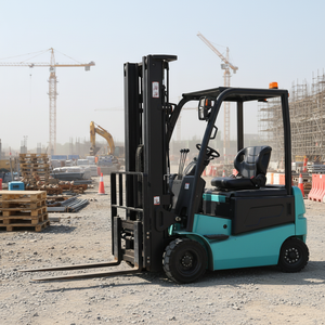 Carrello Elevatore Elettrico JICHUAN con Forche Doppie, Ruote Grandi, Trazione Integrale e Pneumatici Solidi - Produttore - Product Image 1