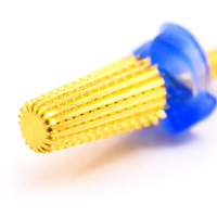 Chiyan Embouts professionnels pour ongles en titane, lime électrique pour cuticules, outil de dépose de gel, manucure pédicure, embouts professionnels personnalisés 5 en 1