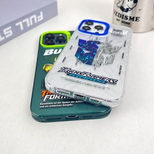 Mát Transformers đầy màu sắc sơn điện thoại bìa cho <span class=keywords><strong>Iphone</strong></span> 13/14 người đàn ông trường hợp - Product Image 4