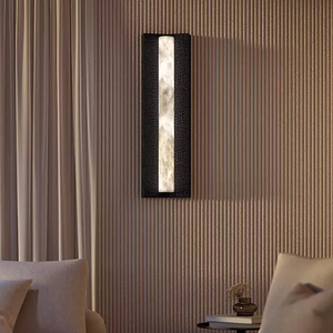 Modern <b>Wall</b> Lamp Bedroom Living Room Corridor Hotel Minimalist Luxury Alabaster Wood LED High Quality Art <b>Sconce</b> - Product Image 3