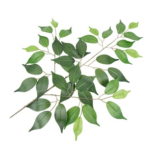 Chất Lượng Cao Hoa Lụa Nhà Máy Giả Banyan Cây Nhân Tạo Ficus Lá Cho Đám Cưới Trang Trí - Product Image 4