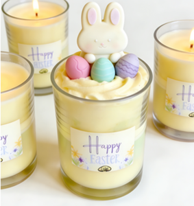 LANJO Wholesale Easter Themed Scented <b>Candles</b> Handmade Soy Wax Jar <b>Candles</b> <b>Long</b>-<b>Lasting</b> <b>Candles</b> for Holiday Home Party Decor - Product Image 5