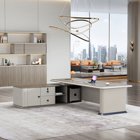Mobilier de bureau Boss Desk Manager Executive Office Desk Table Ceo Luxury Desk Boss Table pour le bureau