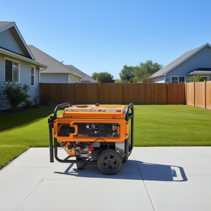 Generador Portátil de 4650W Pico, Motor de Gasolina de 420cc, Arranque Eléctrico, Respaldo Doméstico, 120V 60Hz - Product Image 2