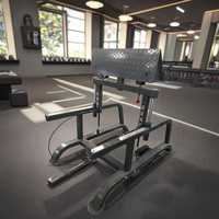 COREMAX RÉGLABLE STANDING CURL BANC Commercial Curl Biceps Bras Machine D'exercice Plaque De Gymnastique Chargée