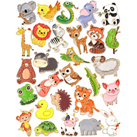 Broches en métal artisanal animaux (éléphant, panda) pour décoration de fête, cadeau d'échange, sacs à dos, vêtements, chapeaux et accessoires
