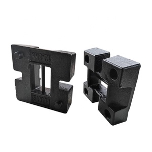 高品质定制铸铁矩形件，用于机械零件配重，公差为 CT9-CT12 - Product Image 1