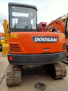 Pas cher prix bonne qualité Doosan Dh 55 pelleteuse d'occasion mini pelle 5 tonnes Doosan Dh55 - Product Image 4