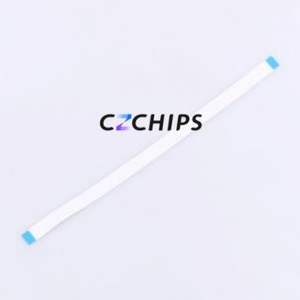 JS10A-12P-300-4-8 FFC Cable (Flexible Flat Cable) P=1mm Connector 12P 1mm 0.3mm Non-Inverting - Product Image 2