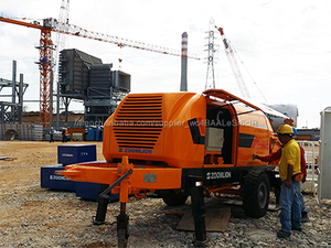 600L Trémie Capacité Zoomlion 81m 3/h Pompe À <span class=keywords><strong>Béton</strong></span> HBT80.16.174RSU - Product Image 3