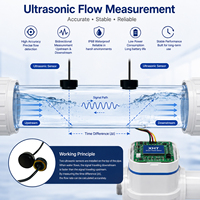 Capteur ultrasonique haute sensibilité 1 MHz Taian Xinhaitai pour compteurs d'eau