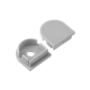 Profil en aluminium LED monté en surface en demi-cercle haut <span class=keywords><strong>de</strong></span> gamme avec un plateau avec une taille <span class=keywords><strong>de</strong></span> couverture <span class=keywords><strong>de</strong></span> PC en 19.5*20.2mm - Product Image 6