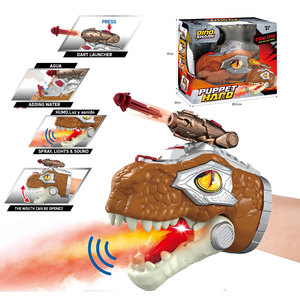 Marioneta de Mano de Dinosaurio de Plástico con Pistola Lanzadora de Dardos y Balas Seguras, <span class=keywords><strong>Juego</strong></span> de Disparos con Efecto de Pulverización - Product Image 1