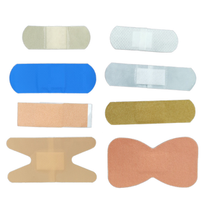 Bandes adhésives en plastique élastiques étanches pour premiers secours, pièces, bande de secours pour la main, micro pores Pe - Product Image 3