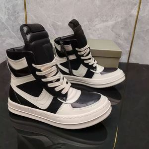 Premium Quality High Top Owens Sneakers for Men and Women Stylish Classic Design Leather Casual Walking <b>Shoes</b> - Product Image 3