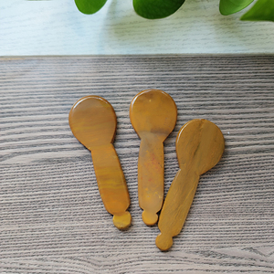 Outil Gua Sha en jaspe Mookaite, outil facial Gua Sha en jaspe Mookaite, <span class=keywords><strong>pierre</strong></span> <span class=keywords><strong>de</strong></span> <span class=keywords><strong>jade</strong></span> naturelle pour le massage du <span class=keywords><strong>visage</strong></span> et du corps - Product Image 4