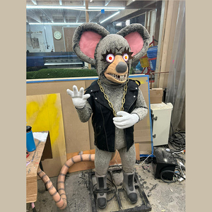 Divertido personalizado Animatronics Robot modelo móvil ratón rata cantando estatua Animal Animatronic para la venta - Product Image 3