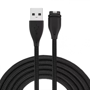 Câble de charge intelligent de 100 cm pour montre connectée <span class=keywords><strong>Garmin</strong></span> <span class=keywords><strong>Fenix</strong></span> 5 <span class=keywords><strong>6</strong></span> 7 5S Forerunner Vivoactive Approach - Product Image 3