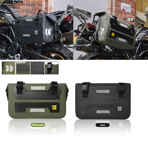 กระเป๋าท้ายมอเตอร์ไซค์ RTS REACH สำหรับการผจญภัยกลางแจ้ง กระเป๋าข้างเบาะนั่ง ทำจาก PVC สีดำ กันน้ำ - Product Image 6