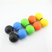 Nouvelle tendance de haute qualité en gros Yoga Relaxation musculaire balle de crosse massage du corps balle de Massage d'arachide en caoutchouc naturel