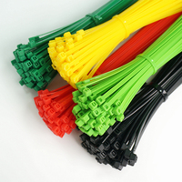 Attaches-câbles en nylon, lot en baril, serre-câbles autobloquants en plastique pour la fixation de fils et câbles