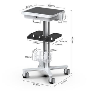 Ziekenhuismeubilair Hoge Kwaliteit Originele Tandheelkundige Rct Kar Tandheelkundige Mobiele Tafelwagen - Product Image 1
