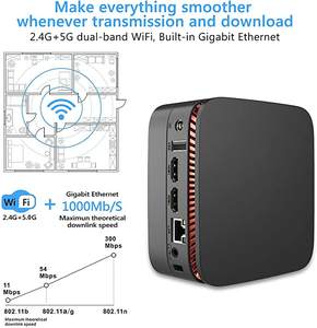 Soyeer <span class=keywords><strong>AK1</strong></span> PLUS Intel Celeron N5105 N5095 N95 N100 N97 Mini PC <span class=keywords><strong>AK1</strong></span> <span class=keywords><strong>PRO</strong></span> ddr4 8G/16G SSD 256G/512G Win10 <span class=keywords><strong>Pro</strong></span> OS Bureau Mini PC - Product Image 5