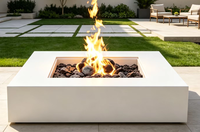 Estufa/Mesa de Exterior para Calentar, Ecológica y Duradera, de Acero Inoxidable 304, con Núcleo Personalizado para Leña/Gas/Alcohol/Atomización