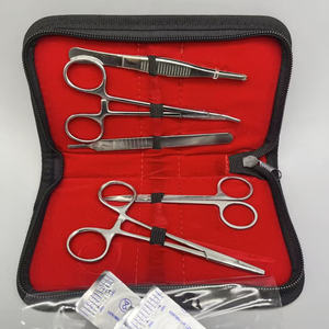 Ferramenta de Sutura para Ensino para Estudantes de Medicina Conjunto de Ferramentas Multifuncionais para Prática de Sutura Dental - Product Image 2