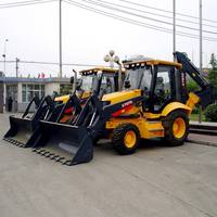 Mesin Konstruksi Tahan Lama 2.5 Ton XT870 Backhoe Loader untuk Proyek Pertanian & Bangunan