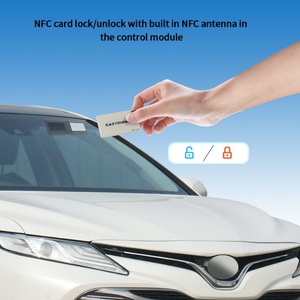 EASYGUARD Rechargeable Solar Energy Digital Smartphone Key With NFC <b>Lock</b> Unlock Fit for Cars With Factory Push Start Button - Product Image 5