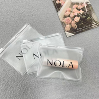 Bolsas de Plástico con Cierre Zip para Joyería, Bolsas de Exhibición con Logotipos, Bolsas para Empacar Anillos y Aretes, Bolsa Pequeña de PVC de 0.4mm, Venta al Por Mayor