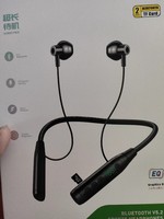JYD DPN-01 HIFI stéréo cou suspendu casque intra-auriculaire sans fil écouteur tour de cou Sport casque prise en charge TF carte mémoire