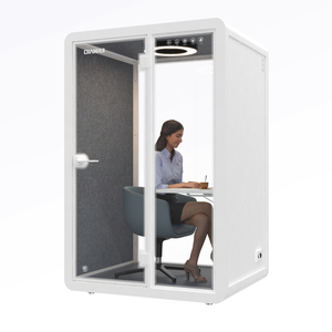 Cabine de réunion Portable et insonorisée, mobile, acoustique, pour bureau privé, cabine de téléphone, Studio de travail, cabine sonore - Product Image 2