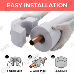 Isolation de tuyaux en mélamine à 99% de porosité pour la plomberie <span class=keywords><strong>et</strong></span> l'ingénierie mécanique - Product Image 2